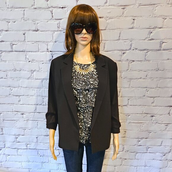 J. Crew, 100% silk black and white sleeveless blouse - Picture 9 of 11